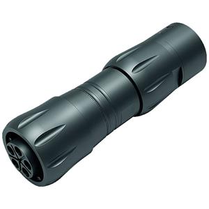 Binder 99 6518 100 12 Ronde connector Koppeling, recht Totaal aantal polen: 12 1 stuk(s)