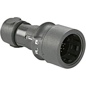 Bulgin PXP6010/03P/CR/0507 Ronde connector Stekker, recht Totaal aantal polen: 2 + PE Serie (ronde connectors): Buccaneer 6000 1 stuk(s)
