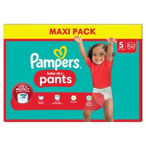 Pampers Baby-Dry Pants, Gr. 5 Junior 12-17 kg, Maxi Pack (1 x 82 Pants)