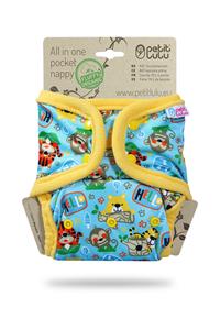 Babybum Petit Lulu Pocketluier Jungle School drukknoopjes