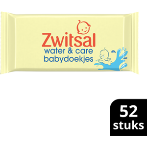 Zwitsal Babydoekjes Water & Care Zwitsal geur