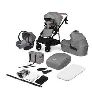Lionelo Mari Tour 3in1 Kinderwagen Grijs Stone