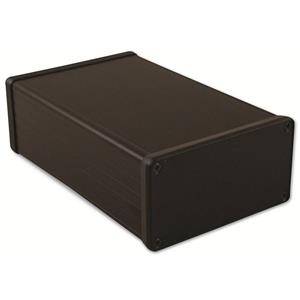 Hammond Electronics 1455N1602BK Profielbehuizing 160 x 103 x 53 Aluminium Zwart 1 stuk(s)