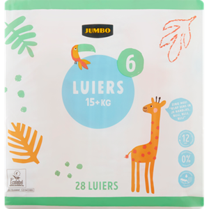 umbo Luiers Maat 6 15+ kg 28 Stuks