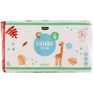 umbo Luiers Maat 6 15+ kg Voordeelverpakking 56 Stuks