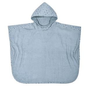 Wörner Bade-Poncho, Wal blau, 60 x 75 cm blau Junge 