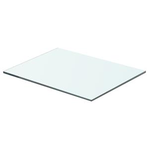 VidaXL Schappen 2 st 40x25 cm glas transparant