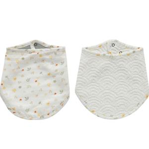 Bébé-jou bébé jou Bandana Slab Bohemian Garden 2-pack