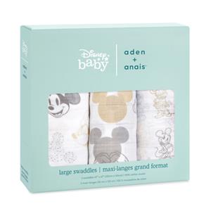 ADEN + anais™ puckdoekjes Mickey Mouse + Minnie Mouse 3-pack