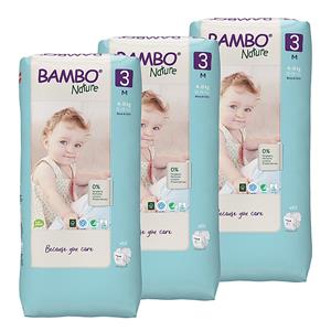 Bambo Nature Luier Maat 3 Voordeelverpakking 156 stuks