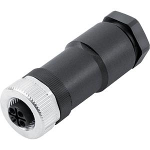 Binder 99 0686 19 03 Miniatuur-rondconnector Koppeling, recht Totaal aantal polen: 2 1 stuk(s)