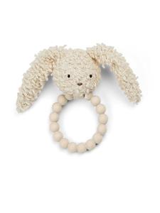 Smallstuff Rammelaar Rabbit Met Bijtring Off White Bouclé