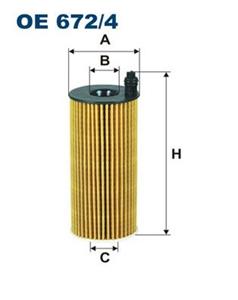 Ölfilter Filtron OE 672/4