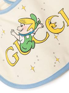 Gucci Kids x The Jetsons cotton bib - Wit