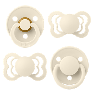 Bibs  Try it Collection - Fopspenen Fase 2 - Ivory - 4 stuks