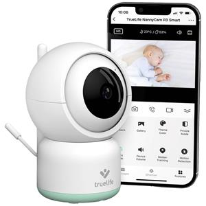 Truelife NannyCam R3 Smart TLNCR3S Videobabyfoon WiFi 2.4 GHz