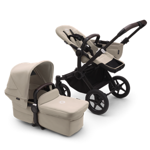 Bugaboo Donkey5 Mono Kinderwagen– Black/Desert Taupe