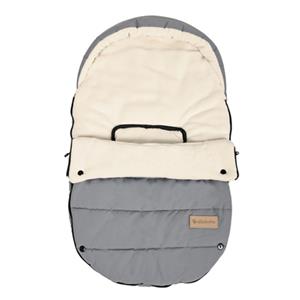 Altabebe Winter Voetenzak Climate Guard voor kinderwagen en autostoel groep 0 White wasbaar