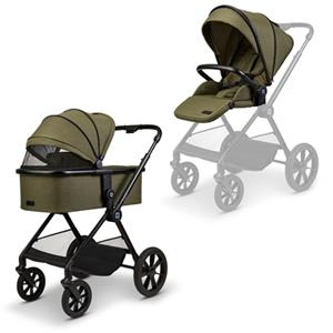 Combi kinderwagen Clicc mos green melange