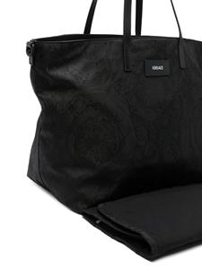 Versace Kids Barocco jacquard changing bag - Zwart