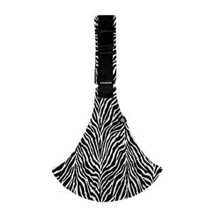 Wildride Draagzak Print - Black Zebra