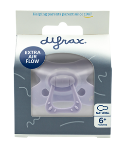 Difrax Fopspeen Natural 6+ M SE Lilac Amethyst