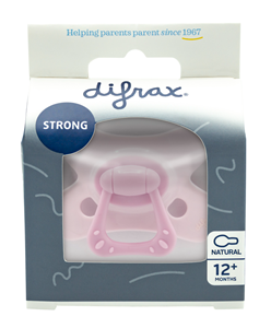 Difrax Fopspeen Natural 12+ M SE Rose Quartz