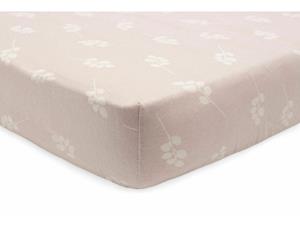 Jollein Jersey Twig Hoeslaken - 40 / 50 x 80 / 90 cm - Wild Rose