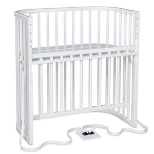 Babybay Boxspring Co-sleeper Comfort Plus wit gelakt