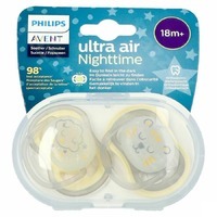 Philips Avent Ultra Air Night 18+ maanden Geel 2 Stuks