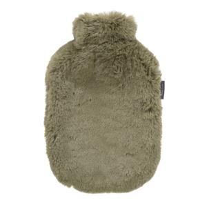 Fashy Warmwaterkruik met fleece hoes 2,0L, olijfgroen