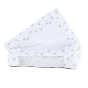 Babybay Nestje Mesh-Piqué Maxi, Boxspring en Comfort wit sterren 168x24 cm