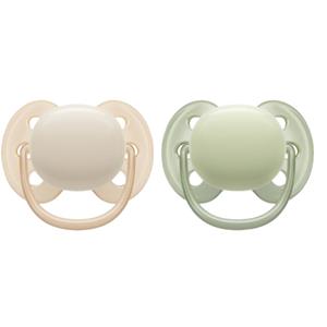 Philips Avent Ultra Soft Fopspeen 0-6 mnd 2-pack