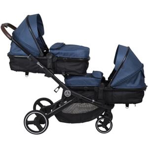 BabyGO Duo kinderwagen Twiner Blue