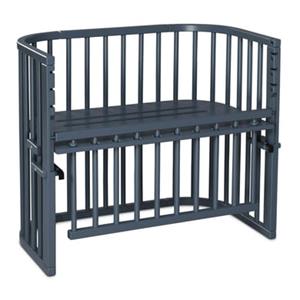 Babybay Co-sleeper Maxi Comfort Plus leigrijs gelakt