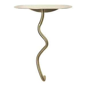 Ferm living Curvature Wandplank - Brass