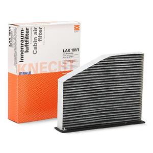 MAHLE ORIGINAL Interieurfilter VW,SKODA,AUDI LAK 181/1 1K2819653,1K2819653A,1K2819653B Pollenfilter 1K2819669,1K2819653,1K2819653A,1K2819653B
