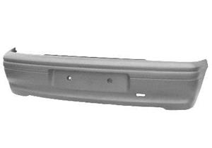 Peugeot Achterbumper Zwart (voor Kleine Sierl)