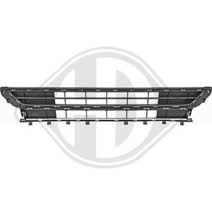 DIEDERICHS Lüftungsgitter VW 2209044 2G0853677M,2G0853677M9B9 Stoßstange Gitter,Lüftungsgitter, Stoßfänger