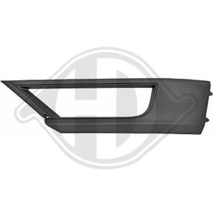DIEDERICHS Lüftungsgitter VW 2240847 2GA853665A,2GA853665A9B9 Stoßstange Gitter,Lüftungsgitter, Stoßfänger