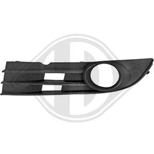 DIEDERICHS Lüftungsgitter VW 2295149 1T0853666K,1T0853666K9B9 Stoßstange Gitter,Lüftungsgitter, Stoßfänger