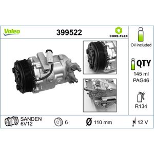 Valeo A/C compressor  VAL399522