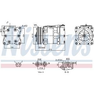 Nissens A/C compressor  NIS 891039