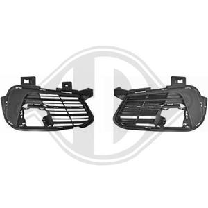 DIEDERICHS Lüftungsgitter PEUGEOT 4236146 1627661980 Stoßstange Gitter,Lüftungsgitter, Stoßfänger