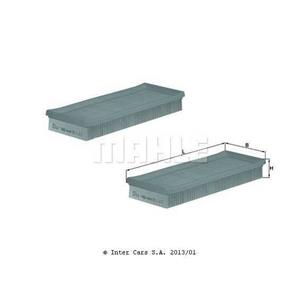Knecht MAHLE luchtfilter  LX 1466/S