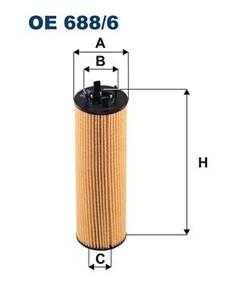 Filtron Oliefilter  OE 688/6