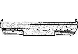 Fiat Voorbumper Kompleet -86 Grijs