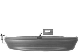Opel ACHTERBUMPER -9/94 3/5-deurs SPORT