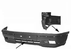 Opel Voorbumper -9/92 -1,4 & 1,6 Gl