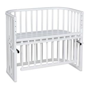 Babybay Maxi Co-sleeper Comfort Plus wit gelakt